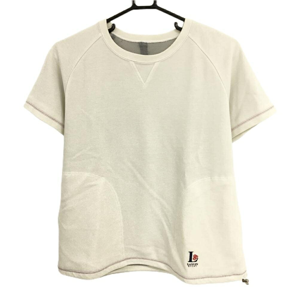 商品説明 ブランド LANVIN SPORT アイテム 半袖トレーナー 表記サイズ 40 ※海外サイズの場合もございます。必ず実寸サイズをご確認ください。 実寸サイズ 　ゆき丈：約38cm　身幅：約50cm　着丈：約55.5cm ※実寸サイズの採寸方法については、こちらをご覧ください。 ★実寸サイズは平台に平置きして外寸を測定しており、商品によっては若干の誤差が生じます。数cmの誤差は予めご了承くださいませ。 特徴・仕様 適応時期 春 ・ 夏 ・ 秋 商品ランク A コメント 裏地引っ掛かり 商品ランク（ゴルフウェア） N 新品（タグ付き) S 新品未使用品（タグなし） A+ 使用感や汚れ等がない、または目立たない綺麗な中古品 A 使用感や汚れ等が少ない美品や良品 B+ 使用感や中小の汚れ等がある一般的な中古品 B 使用感や大中の汚れ等がある一般的な中古品 C 使用感や大中の汚れ、小さな穴等がある中古品 商品ランク（ゴルフシューズ） N 新品（タグ付き) S 新品未使用品（タグなし） A+ しわや汚れ等がない、または少ない綺麗な中古品 A しわや小さな汚れはあるが、使用感が少ない美品や良品 B+ しわや中小の汚れ、使用感がある一般的な中古品 B しわや大中の汚れ、使用感がある一般的な中古品 C しわや大中の汚れ、使用感がある中古品 D しわや大きな汚れ、使用感がある中古品 &nbsp;★A+～CランクはUSED品となりますので、神経質な方はご入札をお控えください。 &nbsp;★Nランクは新品商品ですが、一部保管時による汚れ等があります。商品説明や写真で必ずご確認ください。　