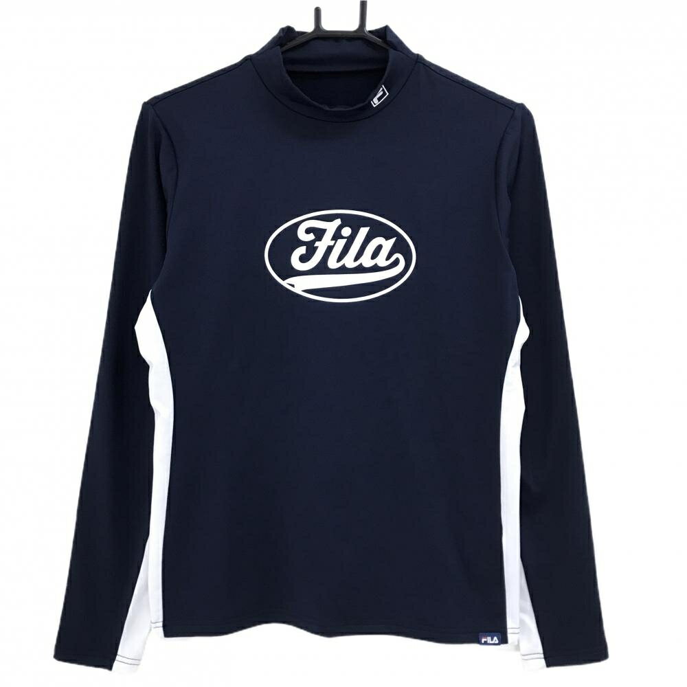 フィラゴルフ長袖ハイネックシャツネ...