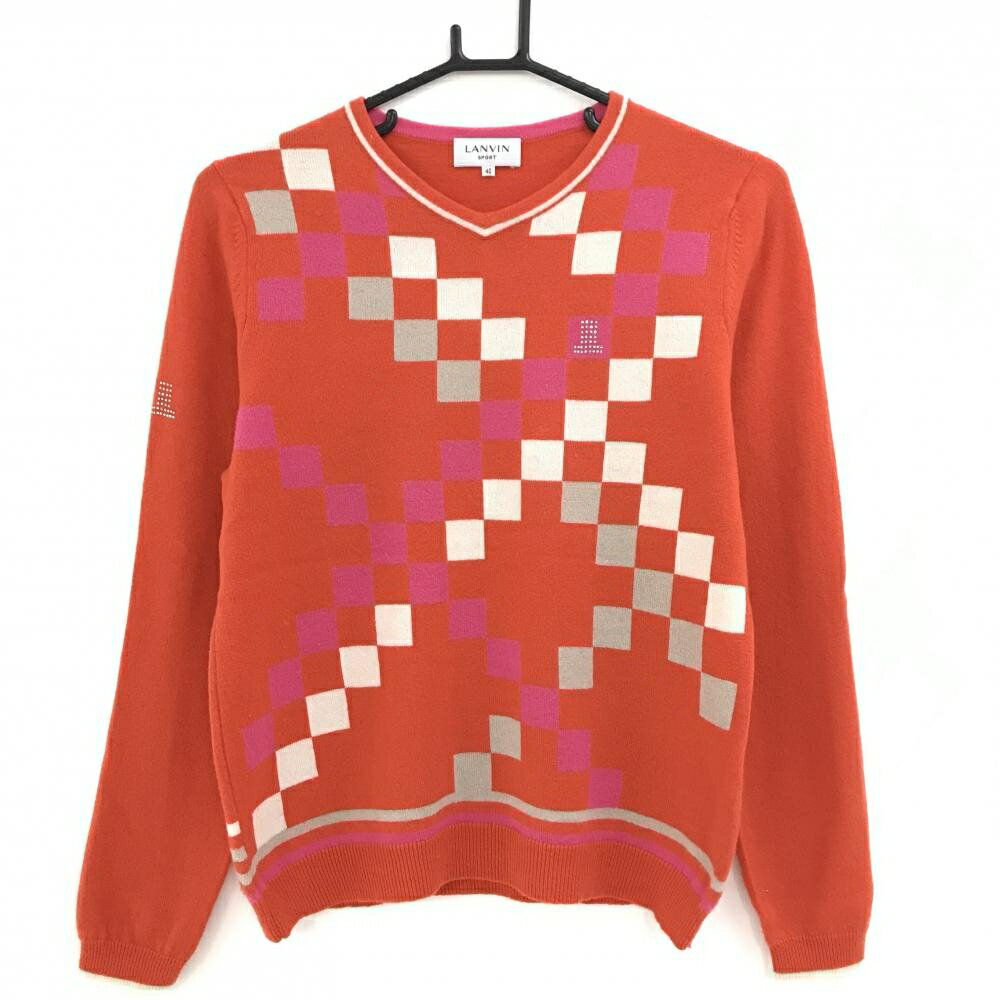 ��Ķ���ʡۥ��Х󥹥ݡ��� �������� ����󥸥�åɷϡ��� ���̥����������� ��ǥ����� 40(L) ����ե����� LANVIN SPORT