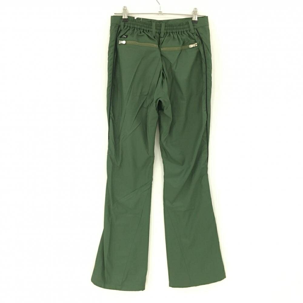 【新品】キャロウェイ パンツ グリーン×黒 シャカシャカ 裏地メッシュ微起毛 撥水 メンズ M ゴルフウェア Callaway