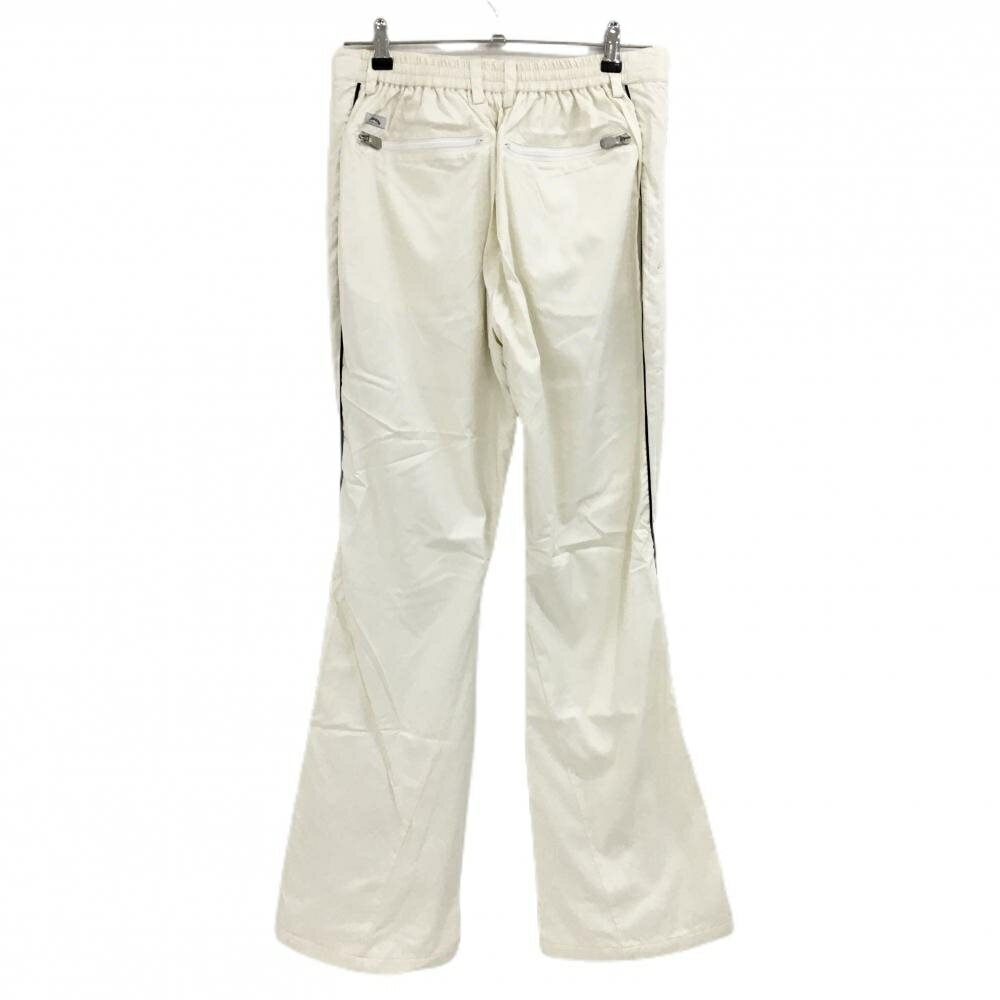 【新品】キャロウェイ パンツ 白×黒 シャカシャカ 裏地メッシュ微起毛 撥水 メンズ M ゴルフウェア Callaway