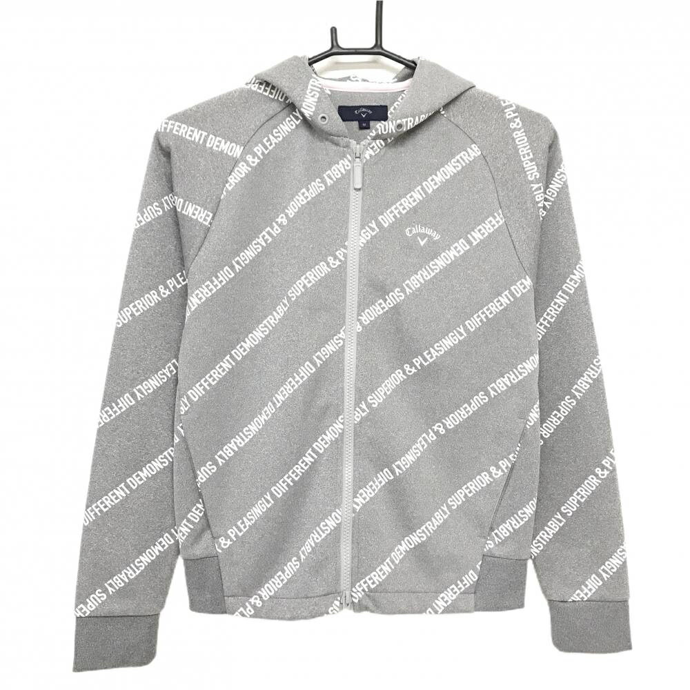 商品説明 ブランド Callaway アイテム ジップパーカー 表記サイズ M ※海外サイズの場合もございます。必ず実寸サイズをご確認ください。 実寸サイズ 　ゆき丈：約80.5cm　身幅：約47.5cm　着丈：約55cm ※実寸サイズの採寸方法については、こちらをご覧ください。 ★実寸サイズは平台に平置きして外寸を測定しており、商品によっては若干の誤差が生じます。数cmの誤差は予めご了承くださいませ。 特徴・仕様 適応時期 春 ・ 秋 商品ランク A+ コメント 商品ランク（ゴルフウェア） N 新品（タグ付き) S 新品未使用品（タグなし） A+ 使用感や汚れ等がない、または目立たない綺麗な中古品 A 使用感や汚れ等が少ない美品や良品 B+ 使用感や中小の汚れ等がある一般的な中古品 B 使用感や大中の汚れ等がある一般的な中古品 C 使用感や大中の汚れ、小さな穴等がある中古品 商品ランク（ゴルフシューズ） N 新品（タグ付き) S 新品未使用品（タグなし） A+ しわや汚れ等がない、または少ない綺麗な中古品 A しわや小さな汚れはあるが、使用感が少ない美品や良品 B+ しわや中小の汚れ、使用感がある一般的な中古品 B しわや大中の汚れ、使用感がある一般的な中古品 C しわや大中の汚れ、使用感がある中古品 D しわや大きな汚れ、使用感がある中古品 &nbsp;★A+～CランクはUSED品となりますので、神経質な方はご入札をお控えください。 &nbsp;★Nランクは新品商品ですが、一部保管時による汚れ等があります。商品説明や写真で必ずご確認ください。　