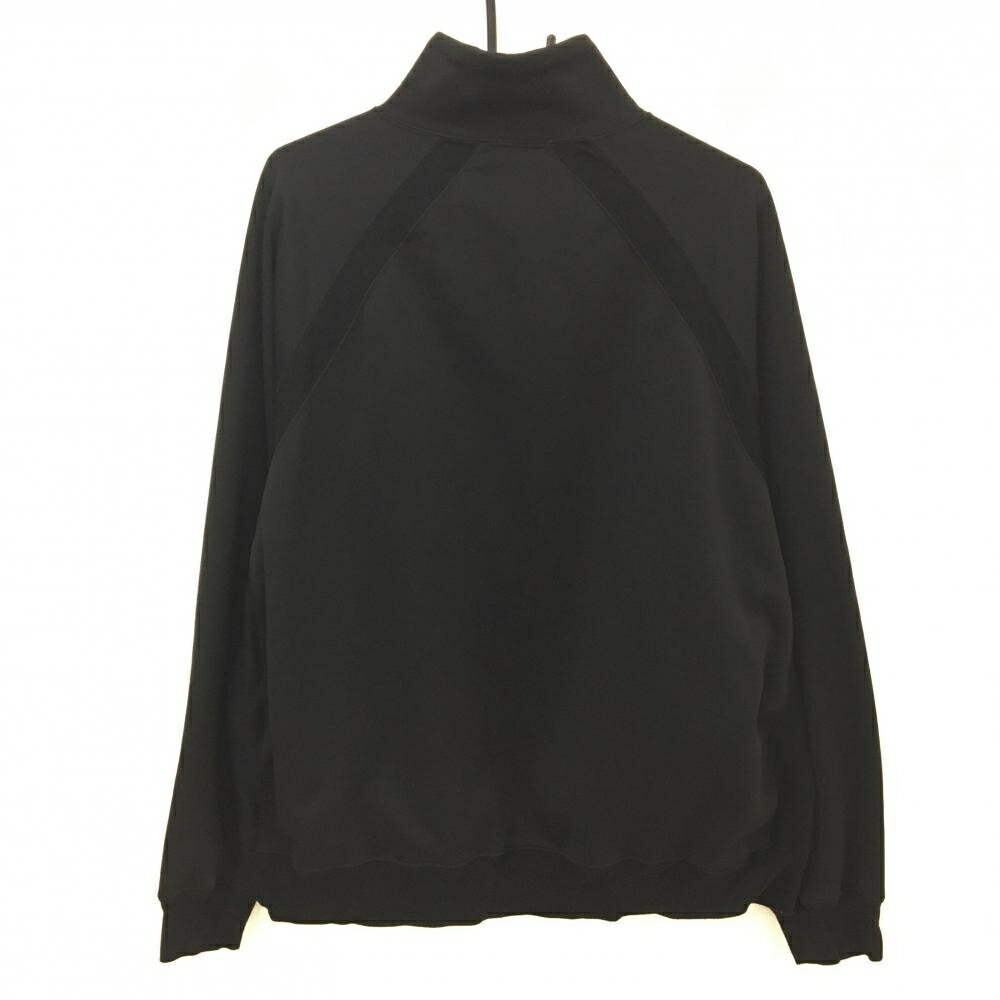 【超美品】ブリーフィング×レミレリーフ ハイネックトレーナー 黒 ハーフジップ 裏起毛 胸ロゴ メンズ L ゴルフウェア BRIEFING
