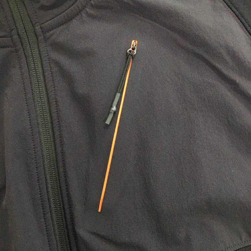 【超美品】トミーヒルフィガー ジャケット 黒 裏微起毛 切替 メンズ XL ゴルフウェ...