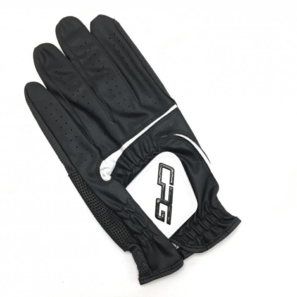【新品】CPG グローブ 黒 左手 ロゴ メンズ L ゴルフウェア CPG