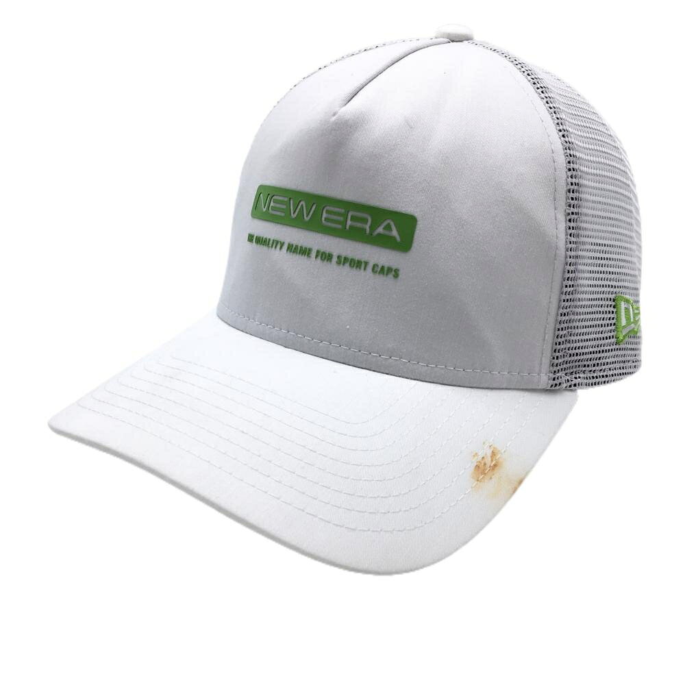 Men'S Wear - ニューエラ メッシュキャップ 白×グリーン ロゴ ゴルフウェア New Era