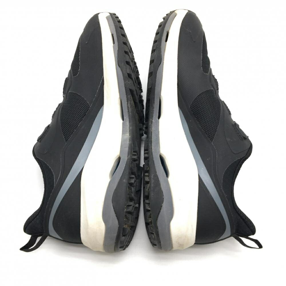 【美品】ティゴラ ゴルフシューズ 黒 TR-0S1014 スパイクレス ダイヤル式 メンズ 27.0 ゴルフウェア TIGORA