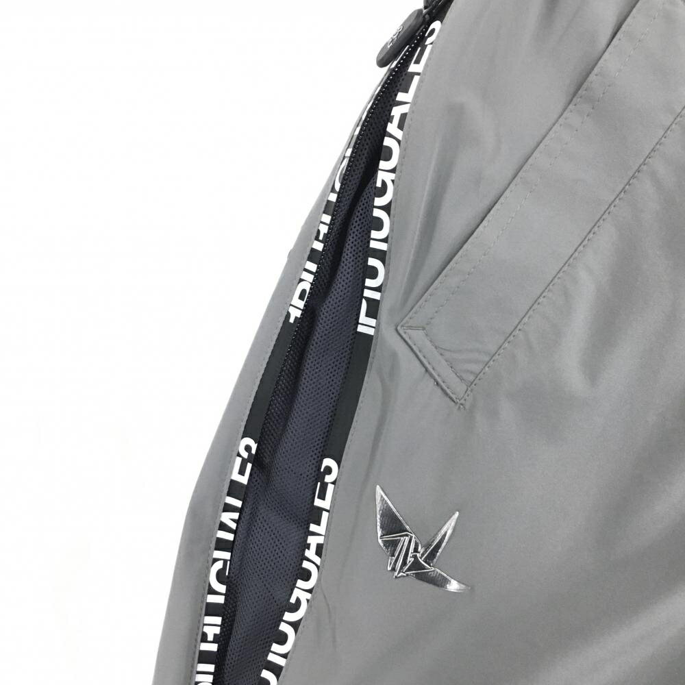 【美品】ウノピゥウノウグァーレトレゴルフ ジョガーパンツ グレー ウエストゴム＆調節紐 メンズ III(S) ゴルフウェア 1PIU1UGUALE3