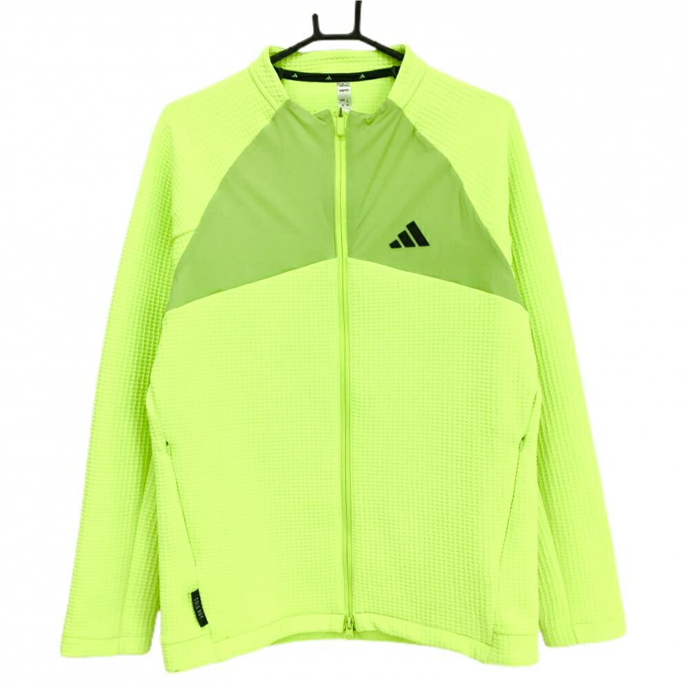 商品説明 ブランド adidas アイテム ジャケット 表記サイズ M ※海外サイズの場合もございます。必ず実寸サイズをご確認ください。 実寸サイズ 　ゆき丈：約87.5cm　身幅：約52.5cm　着丈：約70cm ※実寸サイズの採寸方法については、こちらをご覧ください。 ★実寸サイズは平台に平置きして外寸を測定しており、商品によっては若干の誤差が生じます。数cmの誤差は予めご了承くださいませ。 特徴・仕様 適応時期 秋 ・ 冬 商品ランク B+ コメント ネック薄汚れ、袖口・左袖汚れ 商品ランク（ゴルフウェア） N 新品（タグ付き) S 新品未使用品（タグなし） A+ 使用感や汚れ等がない、または目立たない綺麗な中古品 A 使用感や汚れ等が少ない美品や良品 B+ 使用感や中小の汚れ等がある一般的な中古品 B 使用感や大中の汚れ等がある一般的な中古品 C 使用感や大中の汚れ、小さな穴等がある中古品 商品ランク（ゴルフシューズ） N 新品（タグ付き) S 新品未使用品（タグなし） A+ しわや汚れ等がない、または少ない綺麗な中古品 A しわや小さな汚れはあるが、使用感が少ない美品や良品 B+ しわや中小の汚れ、使用感がある一般的な中古品 B しわや大中の汚れ、使用感がある一般的な中古品 C しわや大中の汚れ、使用感がある中古品 D しわや大きな汚れ、使用感がある中古品 &nbsp;★A+～CランクはUSED品となりますので、神経質な方はご入札をお控えください。 &nbsp;★Nランクは新品商品ですが、一部保管時による汚れ等があります。商品説明や写真で必ずご確認ください。　