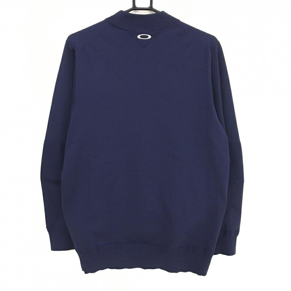【超美品】オークリー セーター ネイビー スカル ニット メンズ XL ゴルフウェア 2024年モデル Oakley
