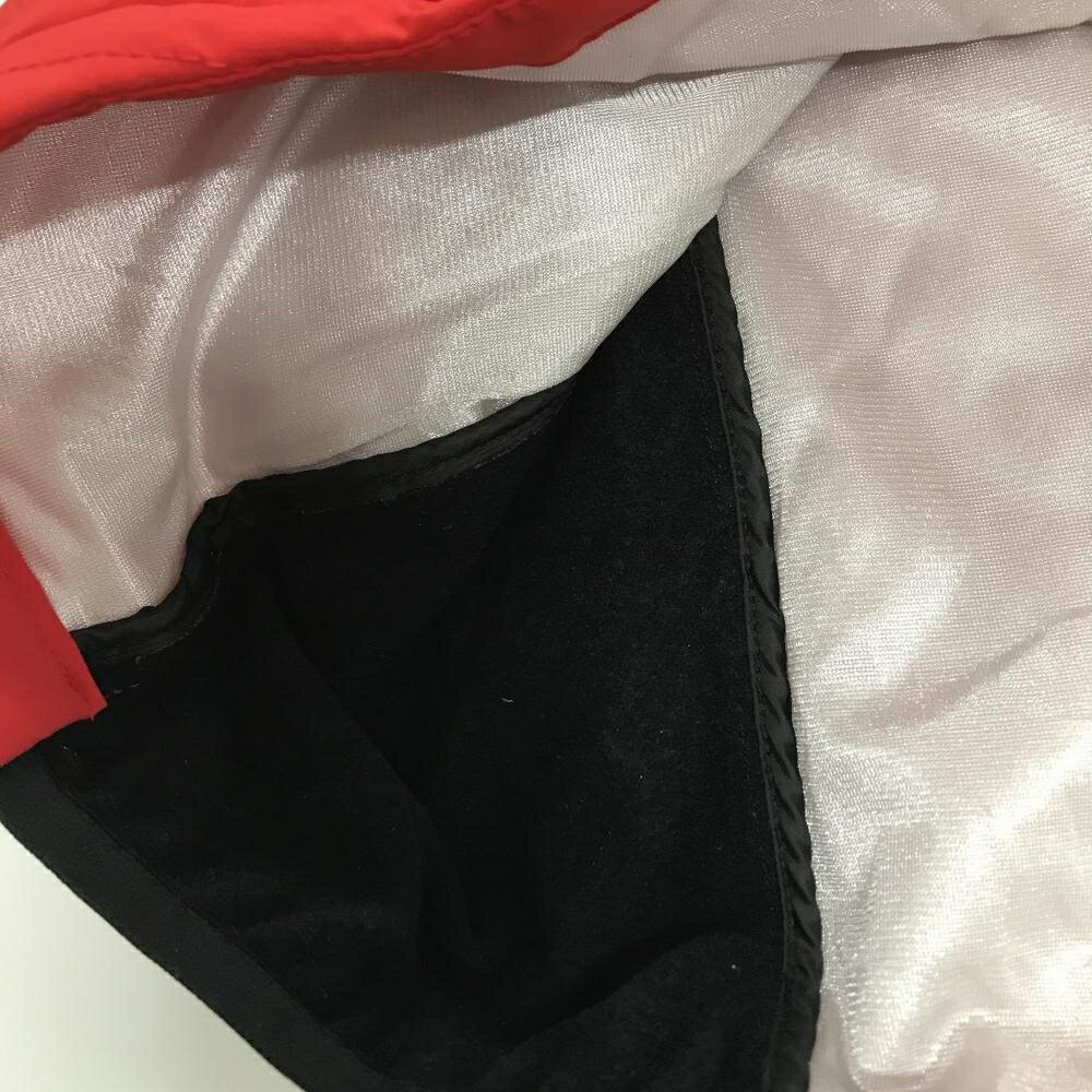 【美品】キャロウェイ 中綿切替スニード レッド×黒 韓国モデル 一部中綿 一部裏起毛 メンズ 100(韓国サイズ) ゴルフウェア Callaway