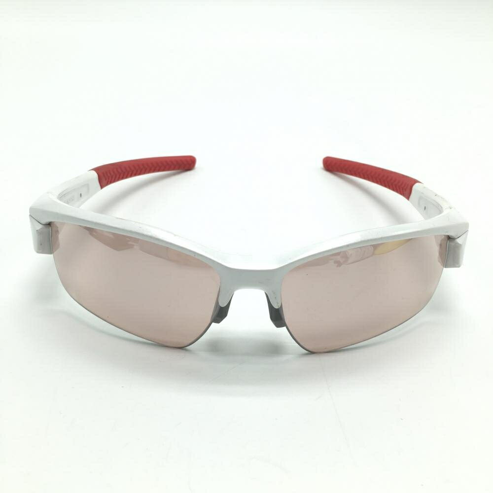 スワンズ スポーツサングラス 白×レッド ケース付 ゴルフ SWANS