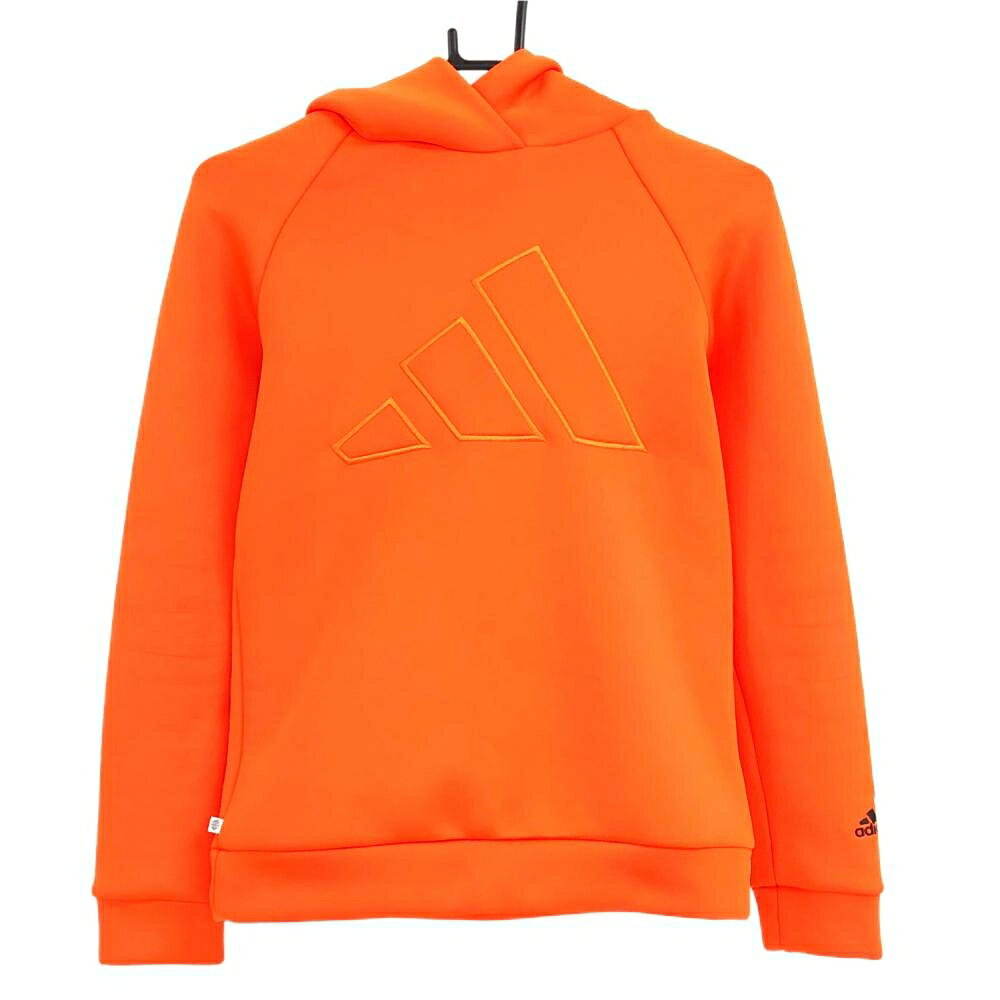 商品説明 ブランド adidas アイテム パーカー 表記サイズ M ※海外サイズの場合もございます。必ず実寸サイズをご確認ください。 実寸サイズ 　ゆき丈：約78cm　身幅：約45.5cm　着丈：約60cm ※実寸サイズの採寸方法については、こちらをご覧ください。 ★実寸サイズは平台に平置きして外寸を測定しており、商品によっては若干の誤差が生じます。数cmの誤差は予めご了承くださいませ。 特徴・仕様 適応時期 春 ・ 秋 商品ランク A コメント 右袖糸引き小 袖口裏毛羽立ち少 商品ランク（ゴルフウェア） N 新品（タグ付き) S 新品未使用品（タグなし） A+ 使用感や汚れ等がない、または目立たない綺麗な中古品 A 使用感や汚れ等が少ない美品や良品 B+ 使用感や中小の汚れ等がある一般的な中古品 B 使用感や大中の汚れ等がある一般的な中古品 C 使用感や大中の汚れ、小さな穴等がある中古品 商品ランク（ゴルフシューズ） N 新品（タグ付き) S 新品未使用品（タグなし） A+ しわや汚れ等がない、または少ない綺麗な中古品 A しわや小さな汚れはあるが、使用感が少ない美品や良品 B+ しわや中小の汚れ、使用感がある一般的な中古品 B しわや大中の汚れ、使用感がある一般的な中古品 C しわや大中の汚れ、使用感がある中古品 D しわや大きな汚れ、使用感がある中古品 &nbsp;★A+～CランクはUSED品となりますので、神経質な方はご入札をお控えください。 &nbsp;★Nランクは新品商品ですが、一部保管時による汚れ等があります。商品説明や写真で必ずご確認ください。　