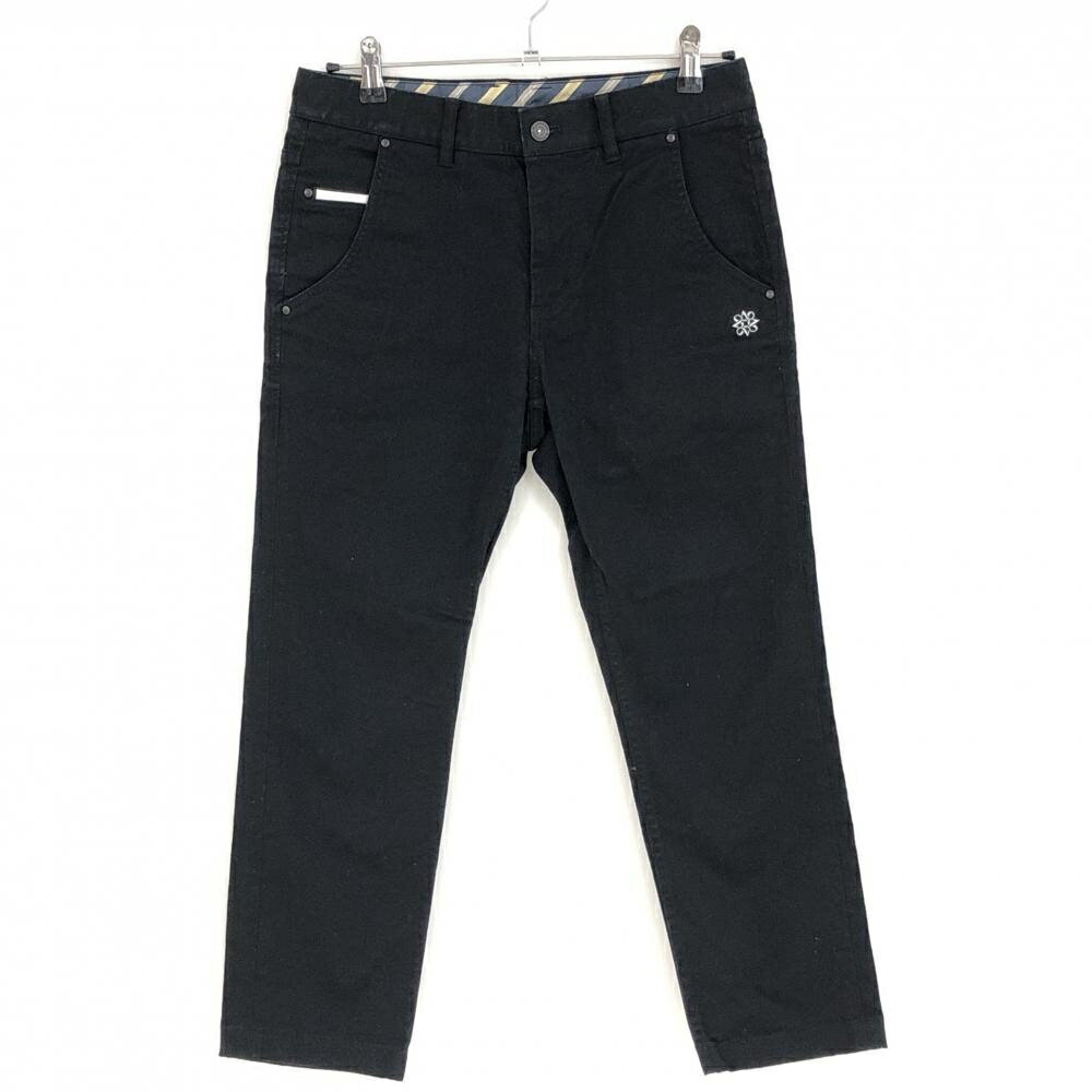 【美品】セントアンドリュース パンツ 黒 ストレッチ メンズ S ゴルフウェア St ANDREWS