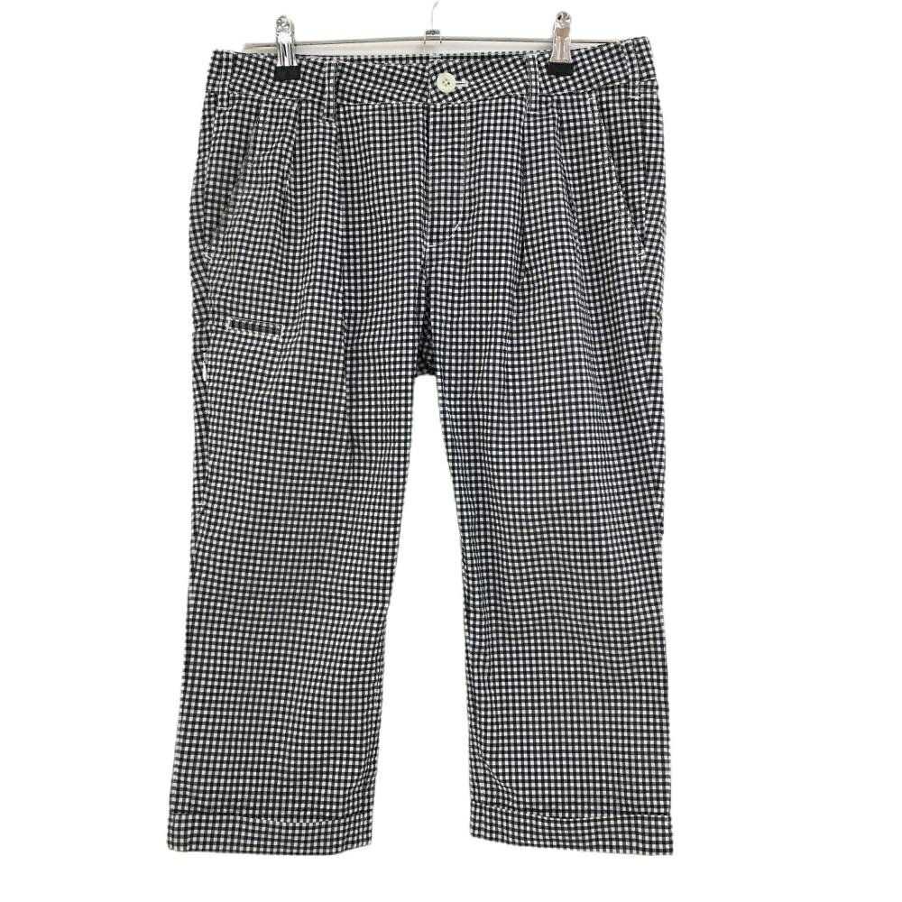 商品説明 ブランド BEAMS GOLF アイテム 半端丈パンツ 表記サイズ M ※海外サイズの場合もございます。必ず実寸サイズをご確認ください。 実寸サイズ 　ウエスト：約41cm　股上：約25cm　股下：約49cm　もも幅：約31cm　裾幅：約19cm ※実寸サイズの採寸方法については、こちらをご覧ください。 ★実寸サイズは平台に平置きして外寸を測定しており、商品によっては若干の誤差が生じます。数cmの誤差は予めご了承くださいませ。 特徴・仕様 適応時期 春 ・ 夏 商品ランク B+ コメント ポケット口汚れ 商品ランク（ゴルフウェア） N 新品（タグ付き) S 新品未使用品（タグなし） A+ 使用感や汚れ等がない、または目立たない綺麗な中古品 A 使用感や汚れ等が少ない美品や良品 B+ 使用感や中小の汚れ等がある一般的な中古品 B 使用感や大中の汚れ等がある一般的な中古品 C 使用感や大中の汚れ、小さな穴等がある中古品 商品ランク（ゴルフシューズ） N 新品（タグ付き) S 新品未使用品（タグなし） A+ しわや汚れ等がない、または少ない綺麗な中古品 A しわや小さな汚れはあるが、使用感が少ない美品や良品 B+ しわや中小の汚れ、使用感がある一般的な中古品 B しわや大中の汚れ、使用感がある一般的な中古品 C しわや大中の汚れ、使用感がある中古品 D しわや大きな汚れ、使用感がある中古品 &nbsp;★A+～CランクはUSED品となりますので、神経質な方はご入札をお控えください。 &nbsp;★Nランクは新品商品ですが、一部保管時による汚れ等があります。商品説明や写真で必ずご確認ください。　