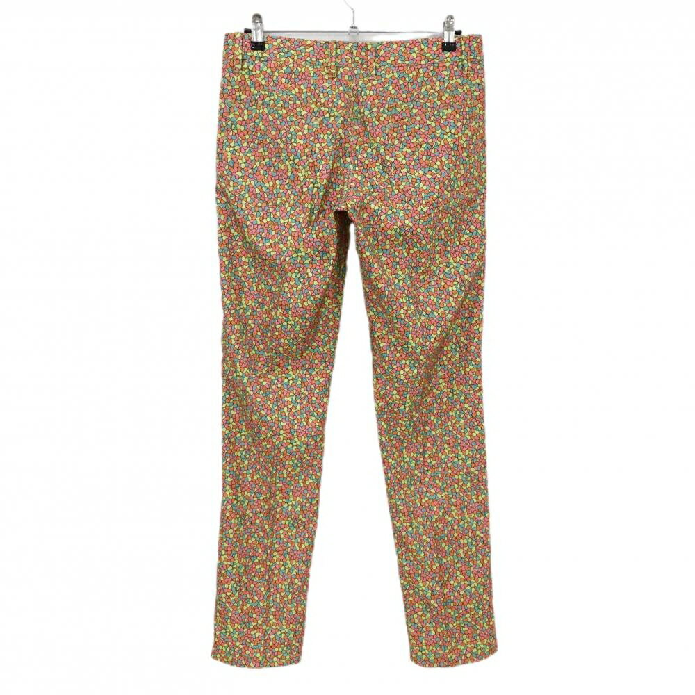 【超美品】フィッチェゴルフ パンツ グリーン×マルチカラー 総柄 メンズ L ゴルフウェア FICCE GOLF