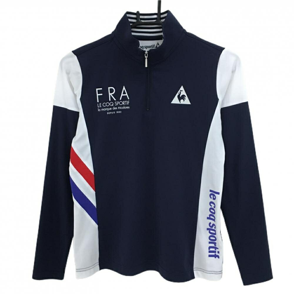 商品説明 ブランド le coq sportif アイテム 長袖ハイネックシャツ 表記サイズ L ※海外サイズの場合もございます。必ず実寸サイズをご確認ください。 実寸サイズ 　身幅：約47.5cm　袖丈：約58cm　肩幅：約36cm　着丈：約58cm ※実寸サイズの採寸方法については、こちらをご覧ください。 ★実寸サイズは平台に平置きして外寸を測定しており、商品によっては若干の誤差が生じます。数cmの誤差は予めご了承くださいませ。 特徴・仕様 適応時期 春 ・ 秋 商品ランク A+ コメント 商品ランク（ゴルフウェア） N 新品（タグ付き) S 新品未使用品（タグなし） A+ 使用感や汚れ等がない、または目立たない綺麗な中古品 A 使用感や汚れ等が少ない美品や良品 B+ 使用感や中小の汚れ等がある一般的な中古品 B 使用感や大中の汚れ等がある一般的な中古品 C 使用感や大中の汚れ、小さな穴等がある中古品 商品ランク（ゴルフシューズ） N 新品（タグ付き) S 新品未使用品（タグなし） A+ しわや汚れ等がない、または少ない綺麗な中古品 A しわや小さな汚れはあるが、使用感が少ない美品や良品 B+ しわや中小の汚れ、使用感がある一般的な中古品 B しわや大中の汚れ、使用感がある一般的な中古品 C しわや大中の汚れ、使用感がある中古品 D しわや大きな汚れ、使用感がある中古品 &nbsp;★A+～CランクはUSED品となりますので、神経質な方はご入札をお控えください。 &nbsp;★Nランクは新品商品ですが、一部保管時による汚れ等があります。商品説明や写真で必ずご確認ください。　