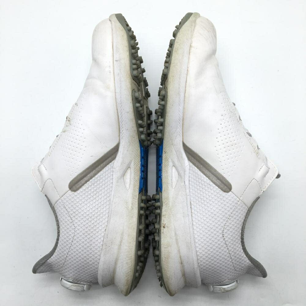 フットジョイ ゴルフシューズ 白×グレー 55446J スパイクレス ダイヤル式 BOA フューエル メンズ 26.0 ゴルフウェア FootJoy