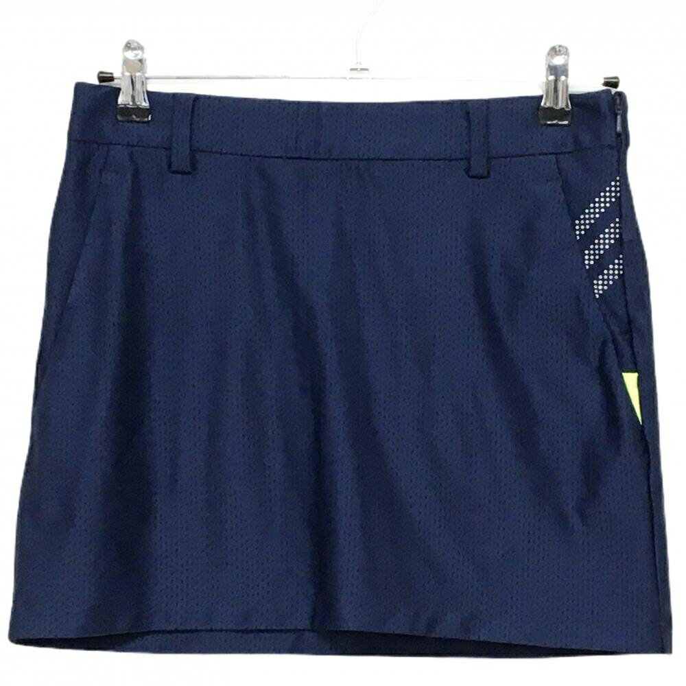 Rakuten - 【超美品】アディダス スカート ネイビー×黒 総柄 レディース M ゴルフウェア adidas