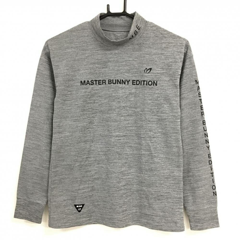 商品説明 ブランド MASTER BUNNY EDITION アイテム 長袖ハイネックシャツ 表記サイズ 0 ※海外サイズの場合もございます。必ず実寸サイズをご確認ください。 実寸サイズ 　身幅：約43.5cm　袖丈：約50cm　肩幅：約47cm　着丈：約59cm ※実寸サイズの採寸方法については、こちらをご覧ください。 ★実寸サイズは平台に平置きして外寸を測定しており、商品によっては若干の誤差が生じます。数cmの誤差は予めご了承くださいませ。 特徴・仕様 適応時期 春 ・ 秋 商品ランク A+ コメント 商品ランク（ゴルフウェア） N 新品（タグ付き) S 新品未使用品（タグなし） A+ 使用感や汚れ等がない、または目立たない綺麗な中古品 A 使用感や汚れ等が少ない美品や良品 B+ 使用感や中小の汚れ等がある一般的な中古品 B 使用感や大中の汚れ等がある一般的な中古品 C 使用感や大中の汚れ、小さな穴等がある中古品 商品ランク（ゴルフシューズ） N 新品（タグ付き) S 新品未使用品（タグなし） A+ しわや汚れ等がない、または少ない綺麗な中古品 A しわや小さな汚れはあるが、使用感が少ない美品や良品 B+ しわや中小の汚れ、使用感がある一般的な中古品 B しわや大中の汚れ、使用感がある一般的な中古品 C しわや大中の汚れ、使用感がある中古品 D しわや大きな汚れ、使用感がある中古品 &nbsp;★A+～CランクはUSED品となりますので、神経質な方はご入札をお控えください。 &nbsp;★Nランクは新品商品ですが、一部保管時による汚れ等があります。商品説明や写真で必ずご確認ください。　
