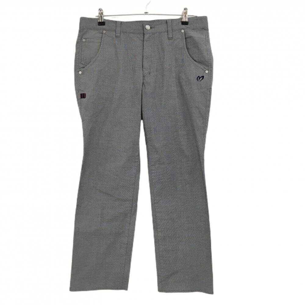 Men'S Wear - 【超美品】マスターバニー パンツ グレー 地模様 ストレッチ コットン混 メンズ 6(XL) ゴルフウェア MASTER BUNNY EDITION
