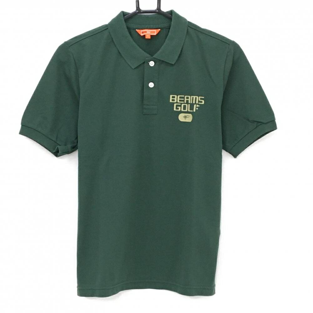 商品説明 ブランド BEAMS GOLF アイテム 半袖ポロシャツ 表記サイズ S ※海外サイズの場合もございます。必ず実寸サイズをご確認ください。 実寸サイズ 　身幅：約48cm　袖丈：約23.5cm　肩幅：約39cm　着丈：約61cm ※実寸サイズの採寸方法については、こちらをご覧ください。 ★実寸サイズは平台に平置きして外寸を測定しており、商品によっては若干の誤差が生じます。数cmの誤差は予めご了承くださいませ。 特徴・仕様 適応時期 夏 商品ランク B+ コメント 襟色褪せ 商品ランク（ゴルフウェア） N 新品（タグ付き) S 新品未使用品（タグなし） A+ 使用感や汚れ等がない、または目立たない綺麗な中古品 A 使用感や汚れ等が少ない美品や良品 B+ 使用感や中小の汚れ等がある一般的な中古品 B 使用感や大中の汚れ等がある一般的な中古品 C 使用感や大中の汚れ、小さな穴等がある中古品 商品ランク（ゴルフシューズ） N 新品（タグ付き) S 新品未使用品（タグなし） A+ しわや汚れ等がない、または少ない綺麗な中古品 A しわや小さな汚れはあるが、使用感が少ない美品や良品 B+ しわや中小の汚れ、使用感がある一般的な中古品 B しわや大中の汚れ、使用感がある一般的な中古品 C しわや大中の汚れ、使用感がある中古品 D しわや大きな汚れ、使用感がある中古品 &nbsp;★A+～CランクはUSED品となりますので、神経質な方はご入札をお控えください。 &nbsp;★Nランクは新品商品ですが、一部保管時による汚れ等があります。商品説明や写真で必ずご確認ください。　