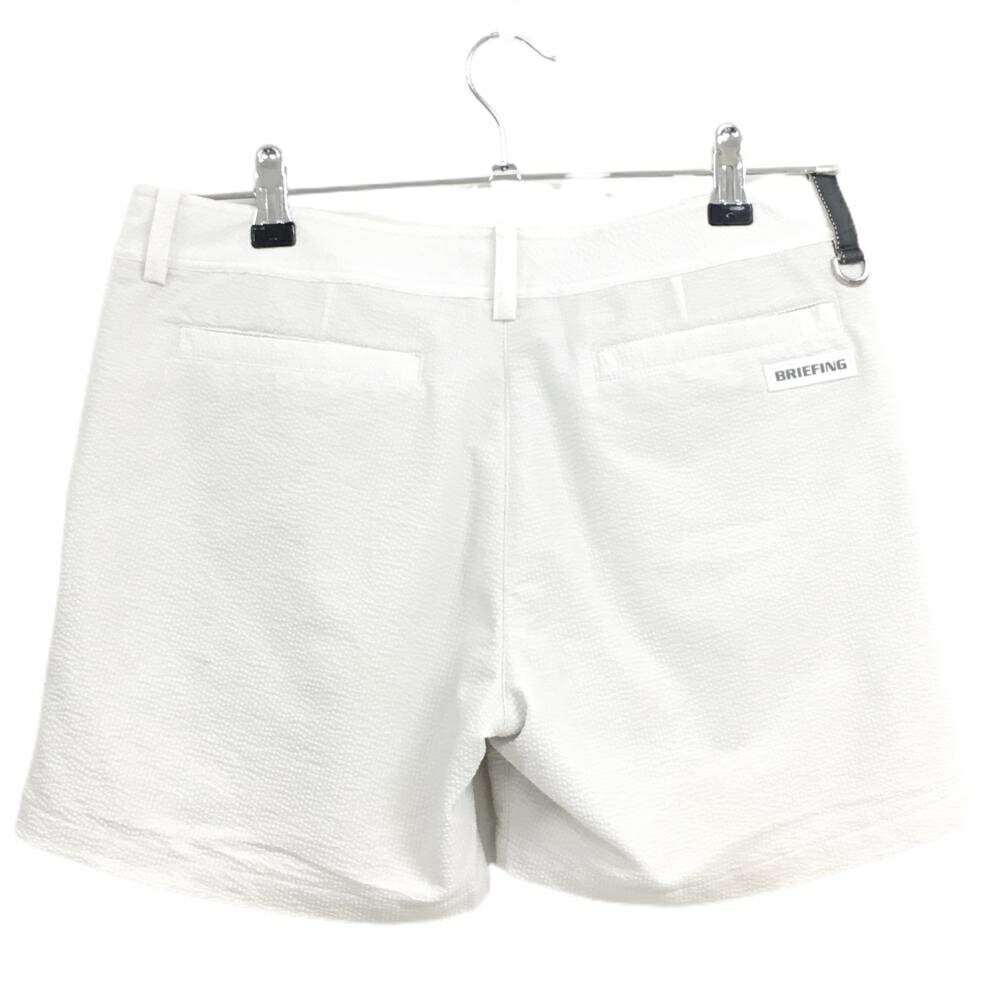 ブリーフィング ショートパンツ 白 ストレッチ レディース S ゴルフウェア BRIEFING