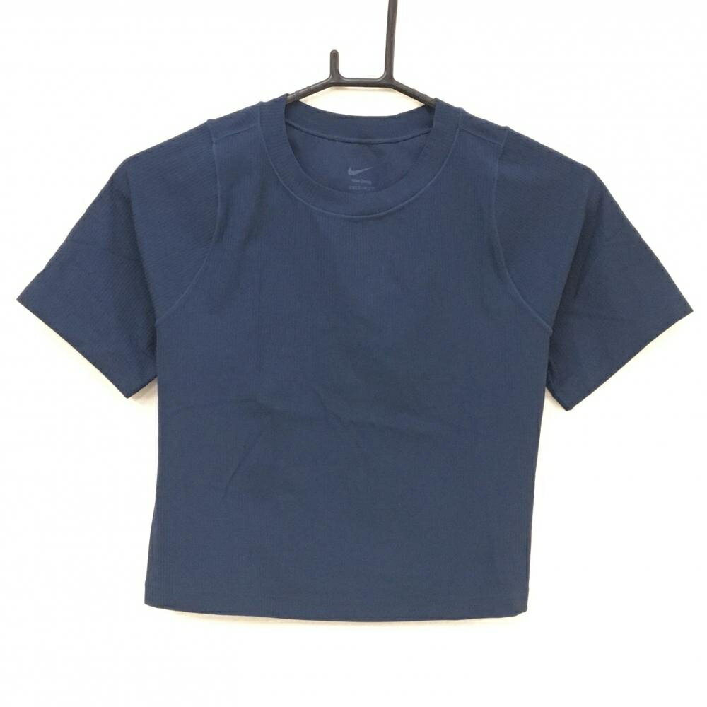 NIKE - [クーポン対象品]【超美品】ナイキ Tシャツ ネイビー ゼンビー DRI-FIT レディース LGG ゴルフウェア NIKE