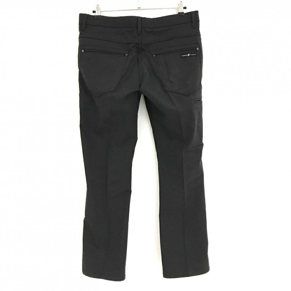 エドウィンPRESTIGE パンツ 黒系 ウエスト調節可 ストレッチ メンズ XL ゴルフウェア EDWIN GOLF