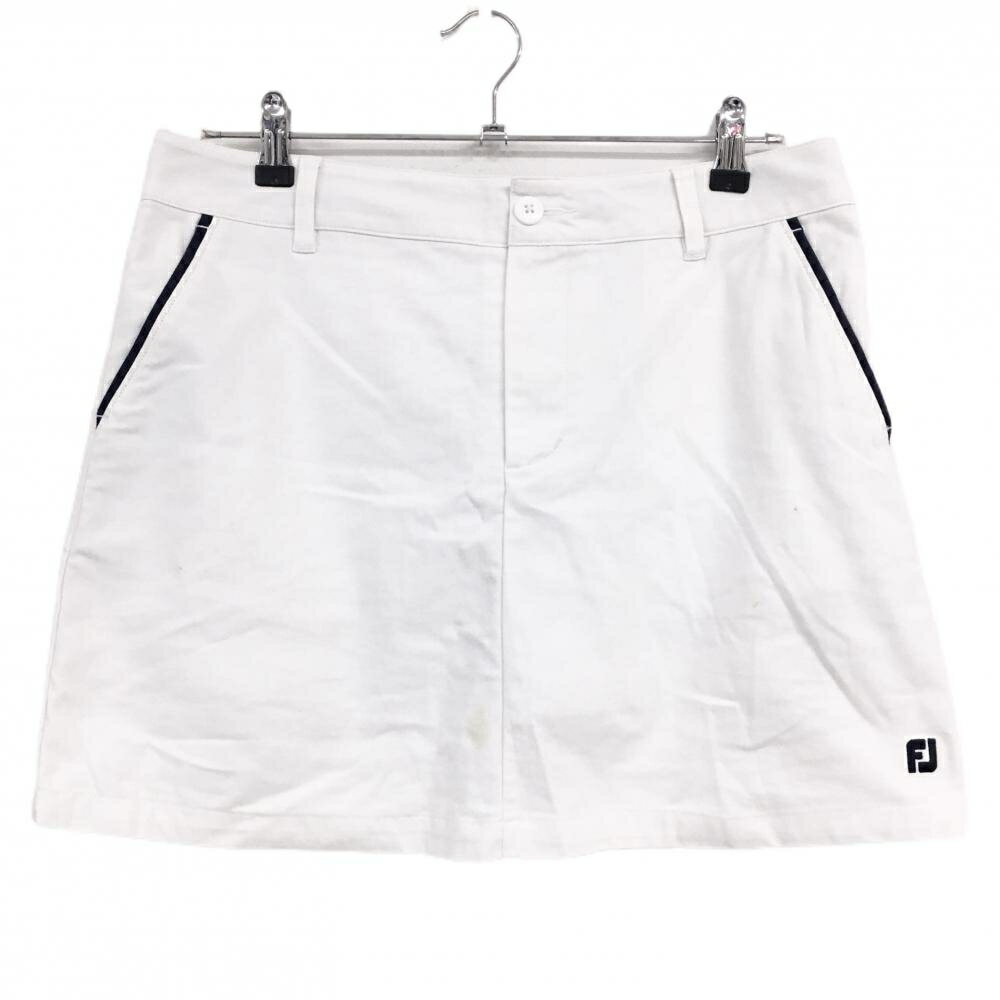 Rakuten - フットジョイ スカート 白 ロゴ刺しゅう 内側インナーパンツ レディース XL ゴルフウェア FootJoy
