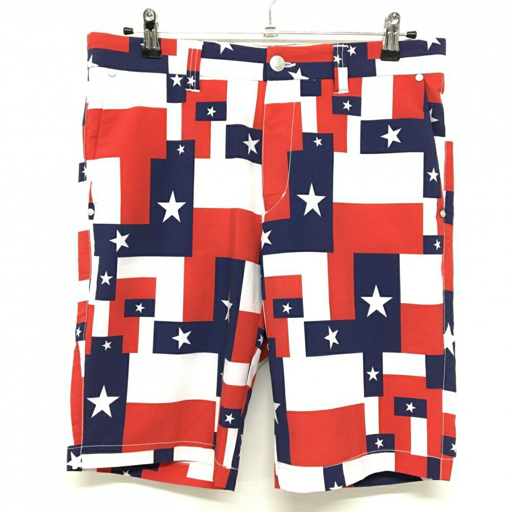 商品説明 ブランド LOUDMOUTH アイテム ハーフパンツ 表記サイズ L ※海外サイズの場合もございます。必ず実寸サイズをご確認ください。 実寸サイズ 　ウエスト：約43.5cm　股上：約27cm　股下：約27cm　もも幅：約29cm　裾幅：約25cm ※実寸サイズの採寸方法については、こちらをご覧ください。 ★実寸サイズは平台に平置きして外寸を測定しており、商品によっては若干の誤差が生じます。数cmの誤差は予めご了承くださいませ。 特徴・仕様 適応時期 春 ・ 夏 商品ランク B+ コメント ヒップ擦れ、汚れ 商品ランク（ゴルフウェア） N 新品（タグ付き) S 新品未使用品（タグなし） A+ 使用感や汚れ等がない、または目立たない綺麗な中古品 A 使用感や汚れ等が少ない美品や良品 B+ 使用感や中小の汚れ等がある一般的な中古品 B 使用感や大中の汚れ等がある一般的な中古品 C 使用感や大中の汚れ、小さな穴等がある中古品 商品ランク（ゴルフシューズ） N 新品（タグ付き) S 新品未使用品（タグなし） A+ しわや汚れ等がない、または少ない綺麗な中古品 A しわや小さな汚れはあるが、使用感が少ない美品や良品 B+ しわや中小の汚れ、使用感がある一般的な中古品 B しわや大中の汚れ、使用感がある一般的な中古品 C しわや大中の汚れ、使用感がある中古品 D しわや大きな汚れ、使用感がある中古品 &nbsp;★A+～CランクはUSED品となりますので、神経質な方はご入札をお控えください。 &nbsp;★Nランクは新品商品ですが、一部保管時による汚れ等があります。商品説明や写真で必ずご確認ください。　