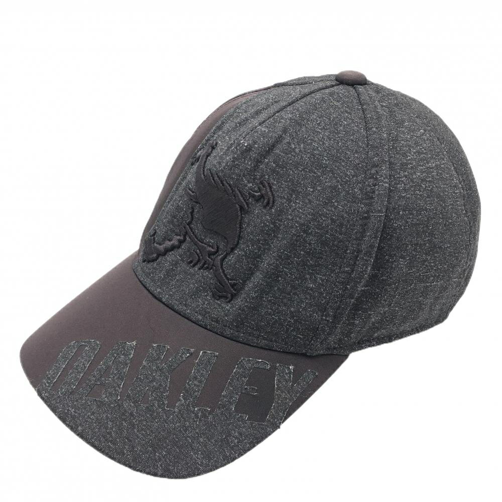 Other - [クーポン対象品]オークリー キャップ 黒×杢ダークグレー 立体ロゴ ゴルフウェア Oakley