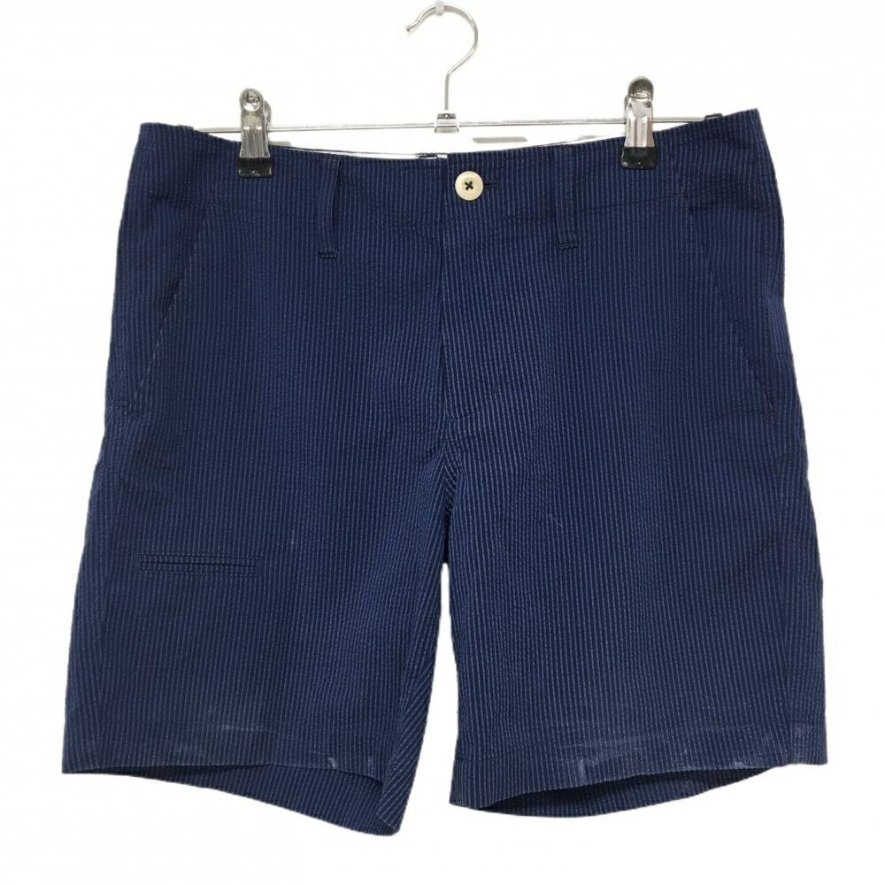 Pants - 【当店ポイント10倍！楽天スーパーセール期間限定】ジャックバニー ショートパンツ ネイビー 細ストライプ ストレッチ サッカー調生地 レディース 2(L) ゴルフウェア Jack Bunny