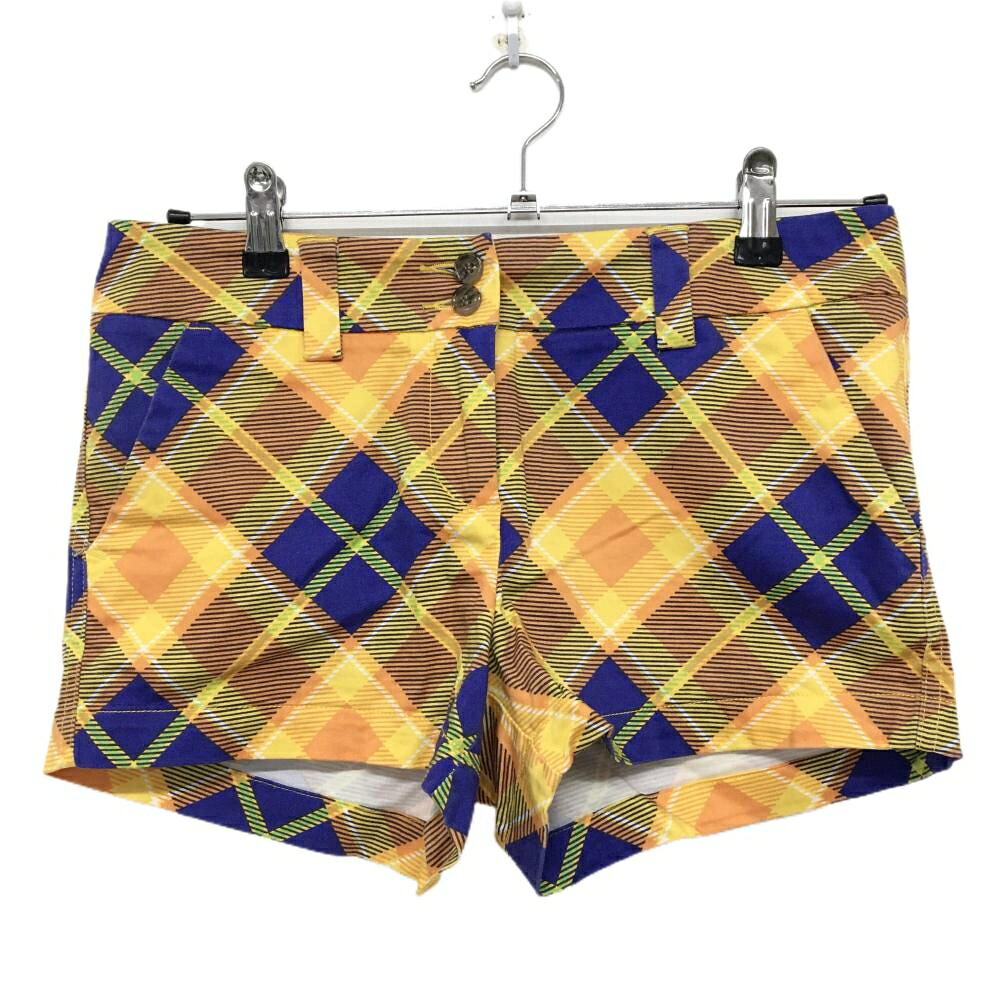 商品説明 ブランド LOUDMOUTH アイテム ショートパンツ 表記サイズ US-4 ※海外サイズの場合もございます。必ず実寸サイズをご確認ください。 実寸サイズ 　ウエスト：約39cm　股上：約22cm　股下：約6cm　もも幅：約25cm　裾幅：約28cm ※実寸サイズの採寸方法については、こちらをご覧ください。 ★実寸サイズは平台に平置きして外寸を測定しており、商品によっては若干の誤差が生じます。数cmの誤差は予めご了承くださいませ。 特徴・仕様 適応時期 春 ・ 夏 商品ランク B+ コメント 色褪せ 商品ランク（ゴルフウェア） N 新品（タグ付き) S 新品未使用品（タグなし） A+ 使用感や汚れ等がない、または目立たない綺麗な中古品 A 使用感や汚れ等が少ない美品や良品 B+ 使用感や中小の汚れ等がある一般的な中古品 B 使用感や大中の汚れ等がある一般的な中古品 C 使用感や大中の汚れ、小さな穴等がある中古品 商品ランク（ゴルフシューズ） N 新品（タグ付き) S 新品未使用品（タグなし） A+ しわや汚れ等がない、または少ない綺麗な中古品 A しわや小さな汚れはあるが、使用感が少ない美品や良品 B+ しわや中小の汚れ、使用感がある一般的な中古品 B しわや大中の汚れ、使用感がある一般的な中古品 C しわや大中の汚れ、使用感がある中古品 D しわや大きな汚れ、使用感がある中古品 &nbsp;★A+～CランクはUSED品となりますので、神経質な方はご入札をお控えください。 &nbsp;★Nランクは新品商品ですが、一部保管時による汚れ等があります。商品説明や写真で必ずご確認ください。　