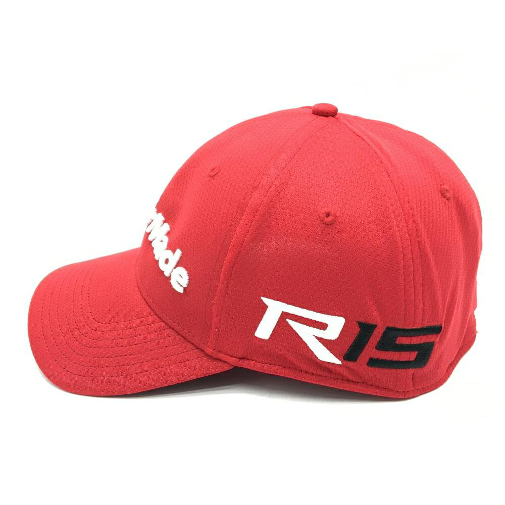 【25%OFFクーポン配布中！9/14まで】テーラーメイド キャップ レッド×白 立体ロゴ...