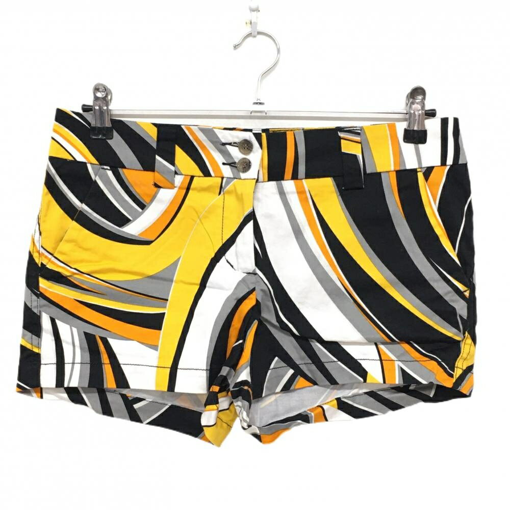 商品説明 ブランド LOUDMOUTH アイテム ショートパンツ 表記サイズ US-4 ※海外サイズの場合もございます。必ず実寸サイズをご確認ください。 実寸サイズ 　ウエスト：約38.5cm　股上：約21cm　股下：約7cm　もも幅：約26.5cm　裾幅：約28cm ※実寸サイズの採寸方法については、こちらをご覧ください。 ★実寸サイズは平台に平置きして外寸を測定しており、商品によっては若干の誤差が生じます。数cmの誤差は予めご了承くださいませ。 特徴・仕様 適応時期 春 ・ 夏 商品ランク A コメント ヒップ汚れ、色褪せ少 商品ランク（ゴルフウェア） N 新品（タグ付き) S 新品未使用品（タグなし） A+ 使用感や汚れ等がない、または目立たない綺麗な中古品 A 使用感や汚れ等が少ない美品や良品 B+ 使用感や中小の汚れ等がある一般的な中古品 B 使用感や大中の汚れ等がある一般的な中古品 C 使用感や大中の汚れ、小さな穴等がある中古品 商品ランク（ゴルフシューズ） N 新品（タグ付き) S 新品未使用品（タグなし） A+ しわや汚れ等がない、または少ない綺麗な中古品 A しわや小さな汚れはあるが、使用感が少ない美品や良品 B+ しわや中小の汚れ、使用感がある一般的な中古品 B しわや大中の汚れ、使用感がある一般的な中古品 C しわや大中の汚れ、使用感がある中古品 D しわや大きな汚れ、使用感がある中古品 &nbsp;★A+～CランクはUSED品となりますので、神経質な方はご入札をお控えください。 &nbsp;★Nランクは新品商品ですが、一部保管時による汚れ等があります。商品説明や写真で必ずご確認ください。　
