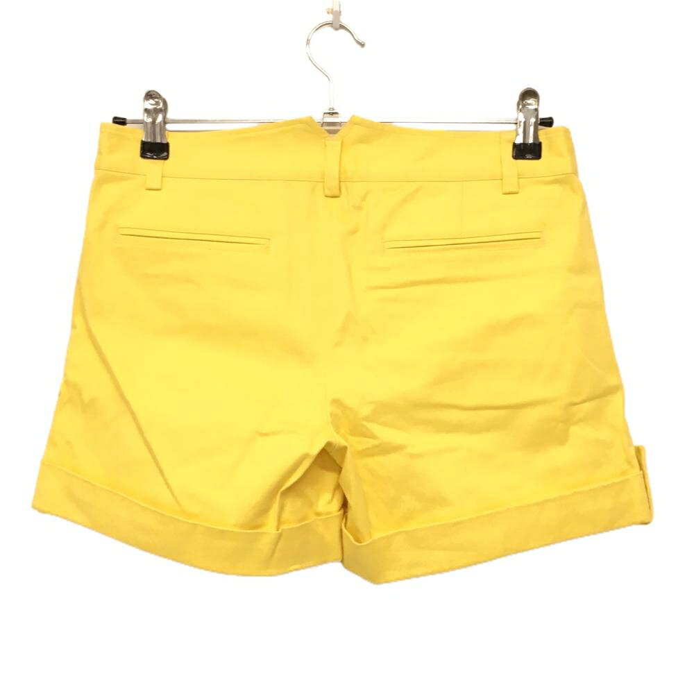 【新品】カッパ ショートパンツ イエロー ロゴ刺しゅう レディース 11 ゴルフウェ...