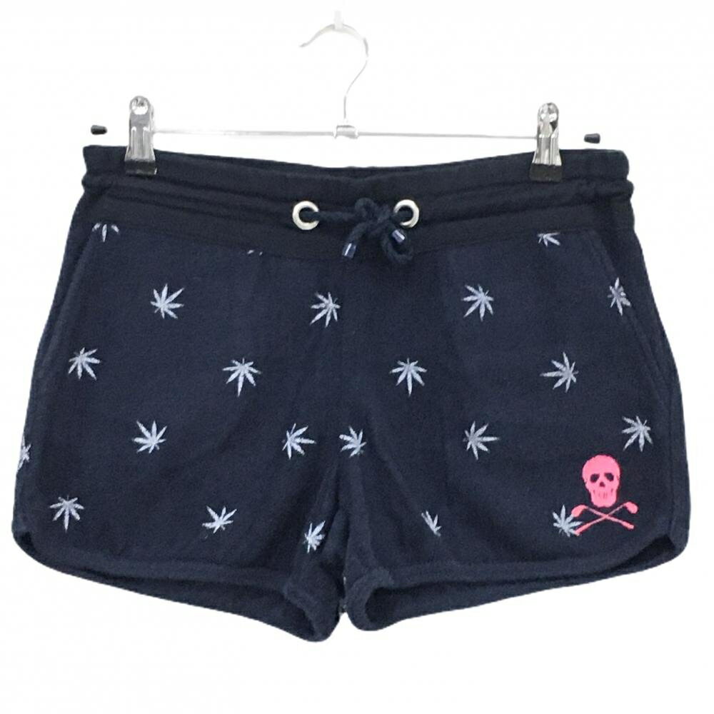 た*ん様 【美品】MARK＆LONA マーク＆ロナ ショートパンツ ブラック MARK&LONA マーク&ロナ FERロゴ ショートパンツ 試着のみ未使用品級