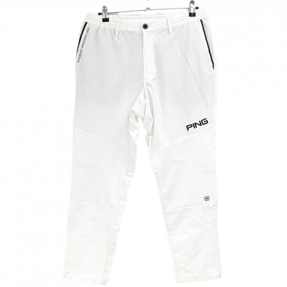 Pants - [クーポン対象品]【美品】ピン パンツ 白 ストレッチ シンプル メンズ LL ゴルフウェア PING