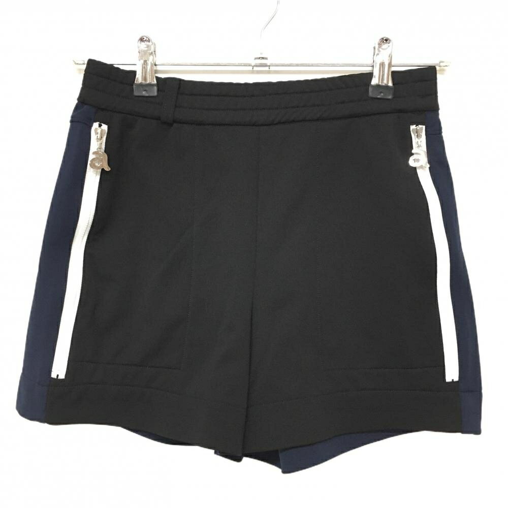 アルチビオショートパンツ黒×ネイビ...