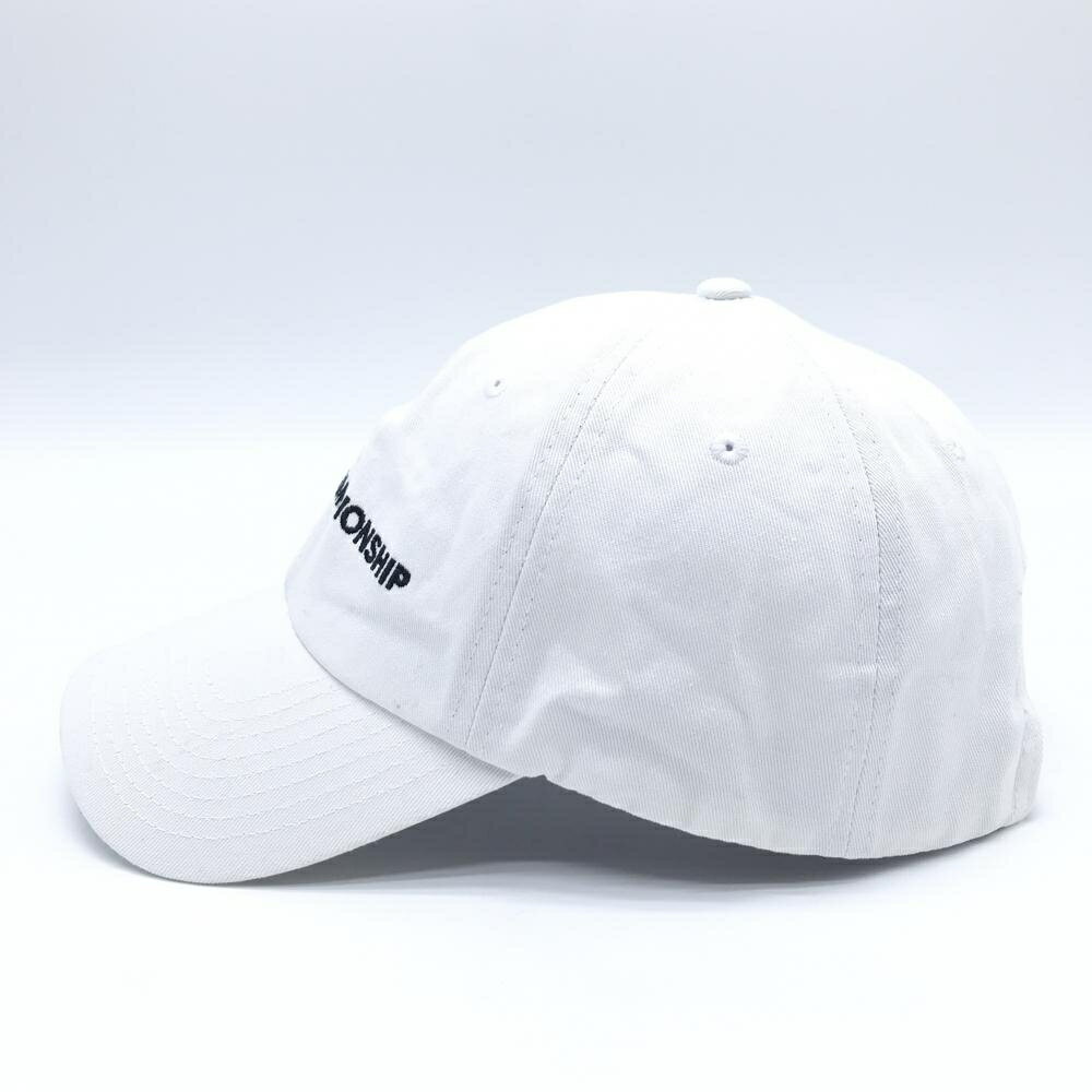 【美品】ピージーエーツアー キャップ 白×黒 ロゴ刺しゅう ZOZO CHAMPIONSHIP ゴル...