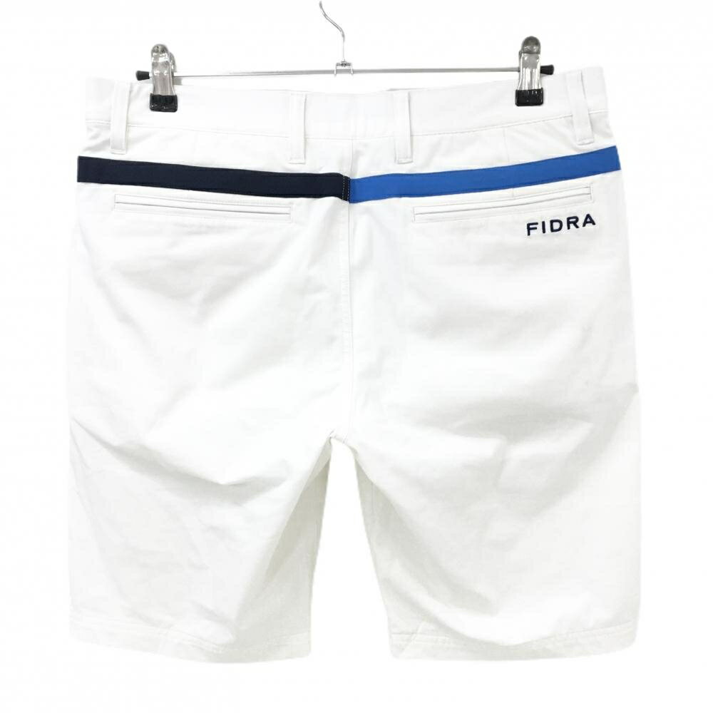 フィドラ ハーフパンツ 白 ストレッチ メンズ L/G ゴルフウェア FIDRA