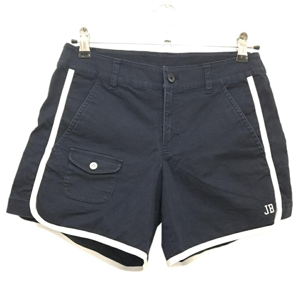 ジャックバニー ショートパンツ ネイビー×白 パイピング レディース 1(M) ゴルフウェア Jack Bunny