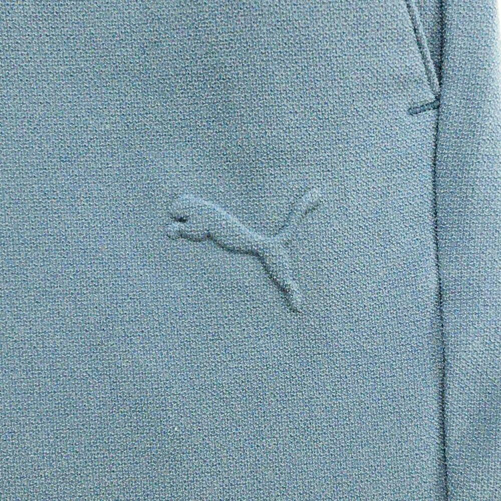 【超美品】プーマ ハーフパンツ ライトブルー 立体ロゴ ウエストゴム メンズ XL ゴ...