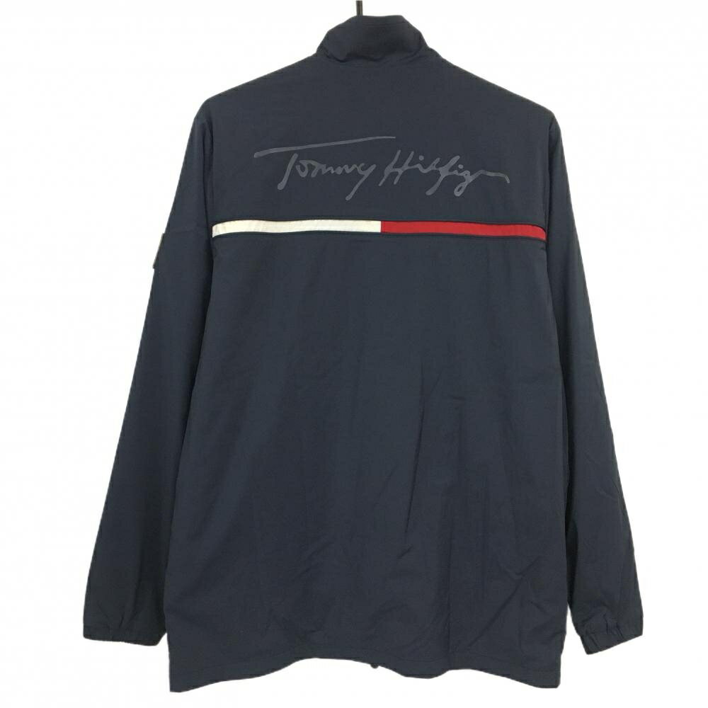 【美品】トミーヒルフィガー ジャケットブルゾン ネイビー メンズ M ゴルフウェア Tommy Hilfiger Golf
