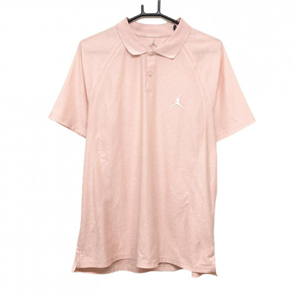 Other - ジョーダンゴルフ 半袖ポロシャツ ピンク メッシュ調 DRI-FIT ナイキ メンズ XL ゴルフウェア 2024年モデル NIKE