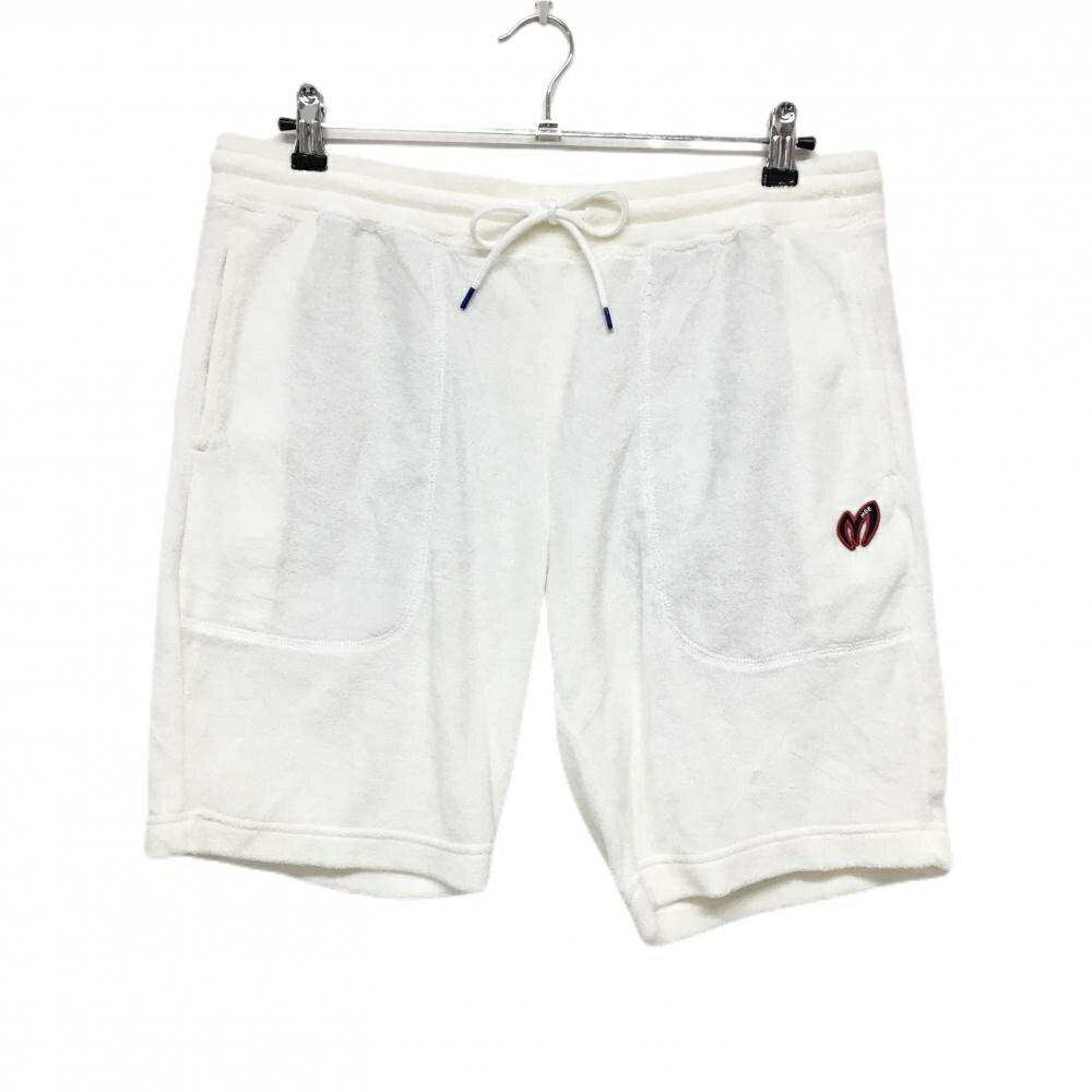 Rakuten - 【美品】マスターバニー ハーフパンツ 白 パイル地 メンズ 5(L) ゴルフウェア MASTER BUNNY EDITION