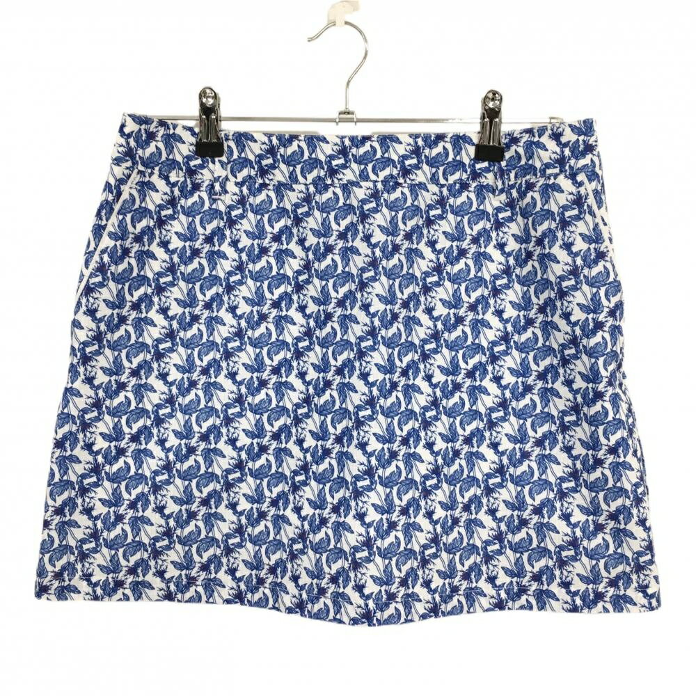 Rakuten - 【美品】セントアンドリュース スカート ブルー×白 総柄 内側インナーパンツ レディース L ゴルフウェア St ANDREWS