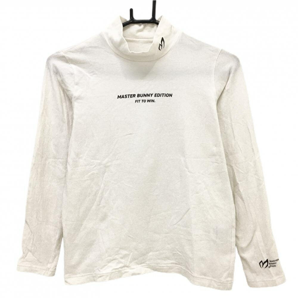 商品説明 ブランド MASTER BUNNY EDITION アイテム 長袖ハイネックシャツ 表記サイズ 0 ※海外サイズの場合もございます。必ず実寸サイズをご確認ください。 実寸サイズ 　身幅：約43cm　袖丈：約53cm　肩幅：約34cm　着丈：約51.5cm ※実寸サイズの採寸方法については、こちらをご覧ください。 ★実寸サイズは平台に平置きして外寸を測定しており、商品によっては若干の誤差が生じます。数cmの誤差は予めご了承くださいませ。 特徴・仕様 適応時期 夏 商品ランク B+ コメント ネック汚れ、毛羽立ち 商品ランク（ゴルフウェア） N 新品（タグ付き) S 新品未使用品（タグなし） A+ 使用感や汚れ等がない、または目立たない綺麗な中古品 A 使用感や汚れ等が少ない美品や良品 B+ 使用感や中小の汚れ等がある一般的な中古品 B 使用感や大中の汚れ等がある一般的な中古品 C 使用感や大中の汚れ、小さな穴等がある中古品 商品ランク（ゴルフシューズ） N 新品（タグ付き) S 新品未使用品（タグなし） A+ しわや汚れ等がない、または少ない綺麗な中古品 A しわや小さな汚れはあるが、使用感が少ない美品や良品 B+ しわや中小の汚れ、使用感がある一般的な中古品 B しわや大中の汚れ、使用感がある一般的な中古品 C しわや大中の汚れ、使用感がある中古品 D しわや大きな汚れ、使用感がある中古品 &nbsp;★A+～CランクはUSED品となりますので、神経質な方はご入札をお控えください。 &nbsp;★Nランクは新品商品ですが、一部保管時による汚れ等があります。商品説明や写真で必ずご確認ください。　