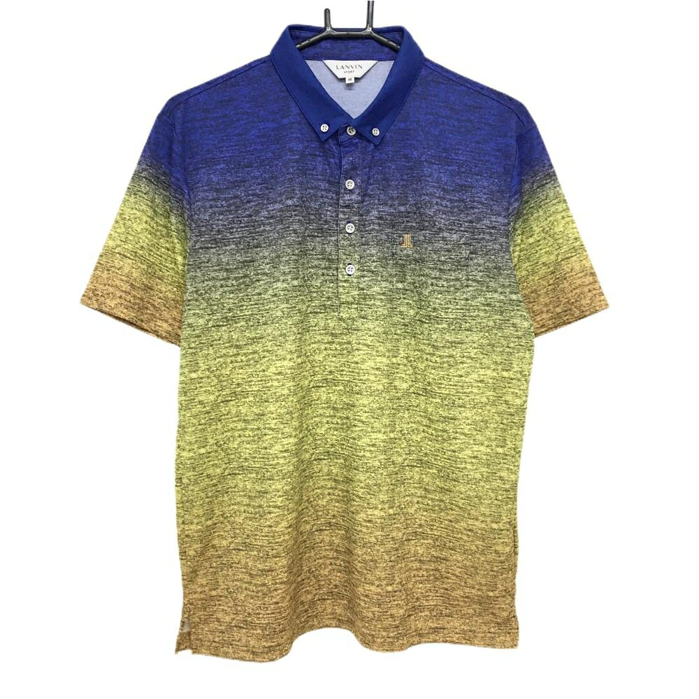 商品説明 ブランド LANVIN SPORT アイテム 半袖ポロシャツ 表記サイズ 40 ※海外サイズの場合もございます。必ず実寸サイズをご確認ください。 実寸サイズ 　身幅：約53cm　袖丈：約23cm　肩幅：約43.5cm　着丈：約69cm ※実寸サイズの採寸方法については、こちらをご覧ください。 ★実寸サイズは平台に平置きして外寸を測定しており、商品によっては若干の誤差が生じます。数cmの誤差は予めご了承くださいませ。 特徴・仕様 ボタンダウン 胸ポケット付　 適応時期 春 ・ 夏 商品ランク A+ コメント 商品ランク（ゴルフウェア） N 新品（タグ付き) S 新品未使用品（タグなし） A+ 使用感や汚れ等がない、または目立たない綺麗な中古品 A 使用感や汚れ等が少ない美品や良品 B+ 使用感や中小の汚れ等がある一般的な中古品 B 使用感や大中の汚れ等がある一般的な中古品 C 使用感や大中の汚れ、小さな穴等がある中古品 商品ランク（ゴルフシューズ） N 新品（タグ付き) S 新品未使用品（タグなし） A+ しわや汚れ等がない、または少ない綺麗な中古品 A しわや小さな汚れはあるが、使用感が少ない美品や良品 B+ しわや中小の汚れ、使用感がある一般的な中古品 B しわや大中の汚れ、使用感がある一般的な中古品 C しわや大中の汚れ、使用感がある中古品 D しわや大きな汚れ、使用感がある中古品 &nbsp;★A+～CランクはUSED品となりますので、神経質な方はご入札をお控えください。 &nbsp;★Nランクは新品商品ですが、一部保管時による汚れ等があります。商品説明や写真で必ずご確認ください。　
